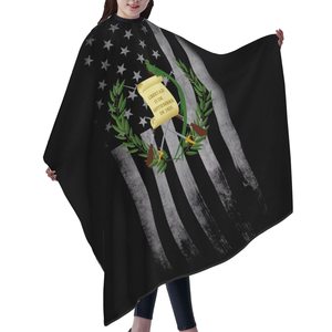 Vente en gros de capes de barbier personnalisées avec logo, imperméables, en polyester et nylon, pour salon de coiffure, coupe et coiffage, taille réglable - Product Image 6