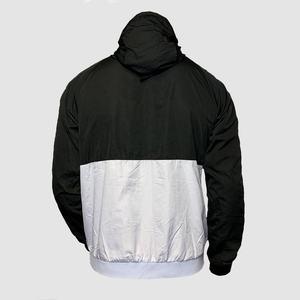 <b>Men</b> Hooded Windbreaker <b>Jacket</b> Color Blocking Sporty Zipper Closure Lightweight Spring Outerwear - Product Image 6