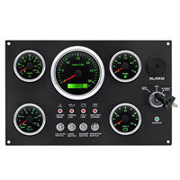 Ensemble d'indicateurs de bateau 24V 3000RPM, tableau de bord avec capteurs