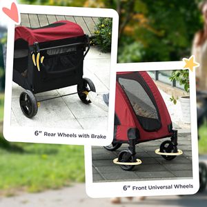 Trasportini per Animali Domestici: Passeggino per Cani per un Trasporto Facile - Product Image 6