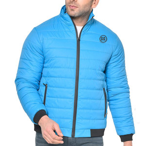 Chaqueta Acolchada para Hombre, Color Sólido, Estilo Casual, Moda Urbana, Resistente al Viento, Invierno 2026 - Product Image 1