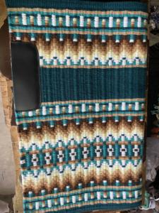 Type de produit : Tapis de ranch pour chevaux de type western / Couverture de selle * Tailles disponibles : Toutes les tailles standard (personnalisable selon les besoins) - Product Image 1
