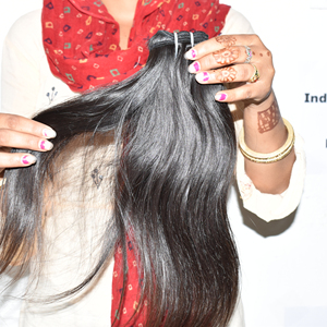 Cuticle Aligned Double Bundle Straight <b>Cheap</b> Natural hair Deep Wave loose women Weaving Indian manufactures human hair wholesale - Product Image 1