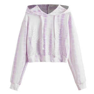 Plain <b>White</b> <b>Women's</b> Full Sleeved Regular Length <b>Hoodies</b> OEM Custom Pattern Sportswear Eco-Friendly Streetwear REMODO - Product Image 1