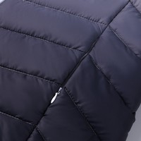 Veste d'extérieur chaude et coupe-vent pour femme, col montant, épaisse, ajustée, unie, douce, pour l'automne et l'hiver, usage quotidien et trajets