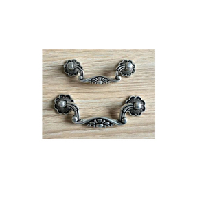 European Vintage Bronze Furniture <b>Pulls</b> Single Hole Knobs for Wardrobe Kitchen Cabinet Dresser <b>Drawer</b> Bedroom Living Room - Product Image 1