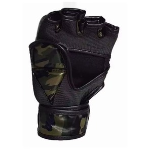 Gants de MMA Camouflage Premium, Mitaines de Grappling Professionnelles, Gants de Boxe à Paume Ouverte pour Entraînement et Combat en Arts Martiaux - Product Image 6