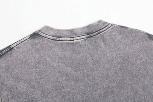 เสื้อกล้ามผู้ชายสีเทา คอกลม ผ้าถักเรียบ สไตล์ลำลอง ทรงพอดีตัว - Product Image 3