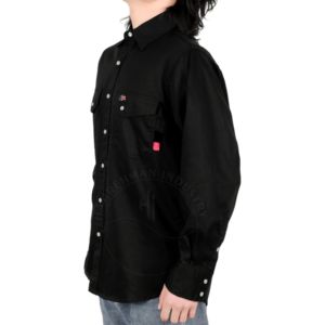 Chemises de travail FR ignifuges, antistatiques, réfléchissantes, en coton, à manches longues, vêtements de soudeur, vente en gros, légères, FR - Product Image 3