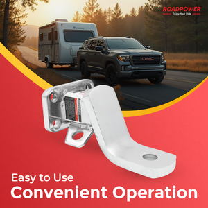 ROADPOWER (RP-HTGTS) <b>Small</b> GTS2 Ball Mount, 2″ Hitch Receiver, Class III, 5000 lbs GTW, 1″ Ball Hole Corrosion Resistant Coat - Product Image 6
