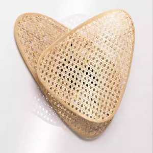 Delightful Handmade Rattan Wall <b>Sconce</b> <b>Light</b> Eco Friendly Woven Bamboo Lamp For Bedroom Living Room Hotel Decor - Product Image 3