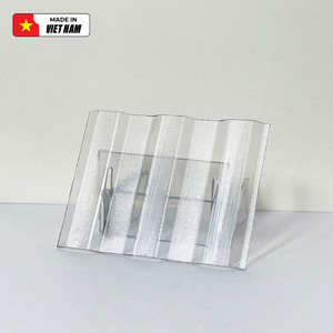 Lámina de Policarbonato Corrugado de Grado Industrial, Estabilizada contra Rayos UV, Resistente a Impactos, Diseño Ondulado para Cubierta de Pérgola - Product Image 4