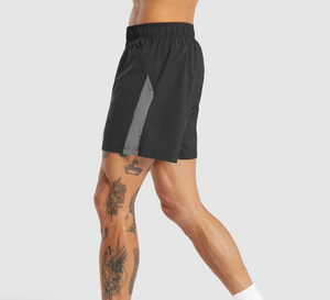 Pantalones Cortos Deportivos Personalizados para Hombre, de Poliéster/Algodón, con Cordón Ajustable, de Secado Rápido, con Bolsillos Laterales, Elásticos en Cuatro Direcciones - Product Image 4