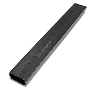 Profilés en plastique PVC durables pour une meilleure ventilation des fenêtres Extrusions personnalisées Trous de précision Finition mate simple Coupe - Product Image 2