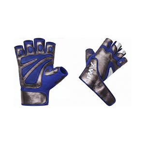 Gants de fitness unisexe personnalisés en cuir synthétique à demi-doigts avec support de poignet et protection de la paume pour la musculation et l'entraînement en salle de sport - Product Image 4
