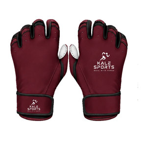Guantes de béisbol de cuero de primera calidad, guantes de bateo personalizables para adultos, guantes deportivos para exteriores - Product Image 1