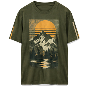 100% Cotton Custom Design Casual Oversized Short Sleeve Crew Neck Streetwear Tops OEM ODM Mens 100% Cotton Printed Men T <b>Shirts</b> - Product Image 4