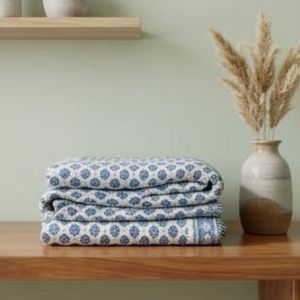 Traditional Cotton Sanganer Kantha Queen Size <b>Throws</b> Hand Block Printed <b>Large</b> Width Handmade Indian Quilt Bedding Home Luxury - Product Image 5
