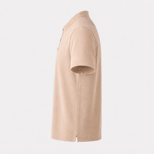 Polo de Alta Calidad, Textura Cómoda, Cuello Pequeño Elegante, Manga Corta, Ropa Casual para Hombre - Product Image 4