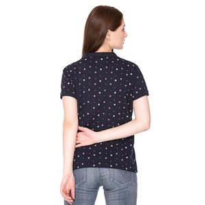 Polos de Mujer Estampados Más Vendidos, Polos Casuales de Manga Corta con Cuello Camisero, Diseño Personalizado, Talla Grande - Product Image 2