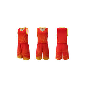 ชุดบาสเก็ตบอล ชุดกีฬา ชุดบาสเก็ตบอลแบบกำหนดเอง ชุดทีมสโมสร ชุดบาสเก็ตบอลสไตล์ใหม่ - Product Image 1