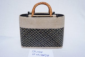 Bolso de Paja Natural, Cesta de Paja, Fabricante Vietnamita, Bolso de Playa de Verano, Proveedor al por Mayor, Exportación - Product Image 4