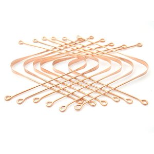 100% Pure Copper Tongue Cleaner Tongue Scrapper Set Metal Tongue <b>Cleaning</b> <b>Tools</b> Fight Bad Breath Natural at Wholesale Price - Product Image 1