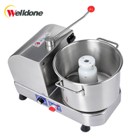 Nouvelle machine à découper/trancher électrique commerciale WELLDONE 9L en acier inoxydable pour légumes/fruits/aliments, coupe-viande/déchiqueteuse 1400W