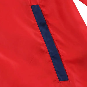 Veste coupe-vent à capuche en toile personnalisée OEM pour hommes, imperméable, respirante, avec logo frontal, haute qualité, vente en gros pour l'extérieur et l'hiver - Product Image 3