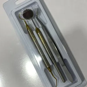 Kit d'instruments ergonomiques manuels pour extraction dentaire parodontale, écarteurs et détartreurs, ensemble d'outils en acier inoxydable pour chirurgie buccale - Product Image 1