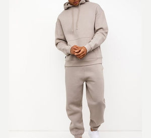 Trajes Deportivos de Poliéster/Algodón para Hombre al por Mayor, Transpirables, con Estampado de Leopardo, Diseño 2 en 1, Ligeros, con Capucha y Cremallera Completa - Product Image 3