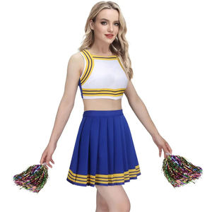 Wholesale Low Price with Your Own Logo Durable and Stylish Women's Customizable Cheerleading Uniform Set - Product Image 3