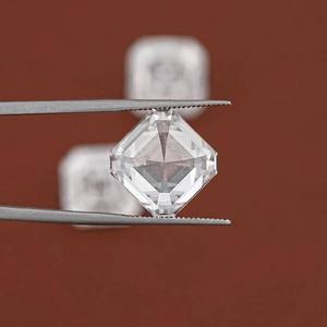 Offre Spéciale – Diamants de laboratoire certifiés IGI, taille Asscher, VVS, 1 à 5 carats, pierres lâches, percées au laser, Luxira Export Jewelry - Product Image 2