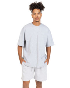 Ensemble décontracté d'été exclusif 2026 pour homme : T-shirt et short assortis en coton respirant à manches courtes - Product Image 5
