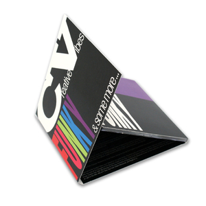 Impression avec pelliculage brillant, Digipak CD 6 panneaux pour musique, format un plateau - Product Image 5
