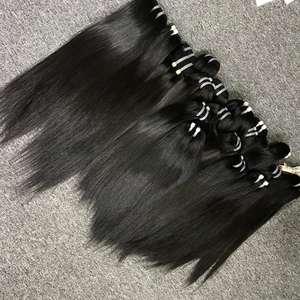 Trama Frontal de encaje, pelo recto de hueso, Color Natural, cabello humano virgen vietnamita, pelucas al por mayor, peluca hecha a máquina para mujeres - Product Image 3