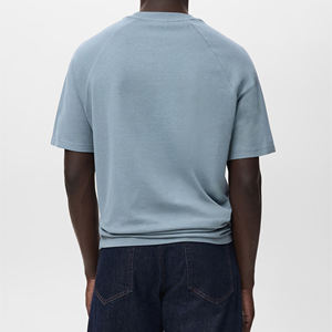 Camiseta Casual de Lujo para Hombre, Corte Ajustado, Poliéster/Algodón, Alta Calidad, Personalizable, Ecológica, Transpirable, Precio Bajo - Product Image 3