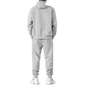 Ensemble de jogging décontracté pour homme de qualité supérieure, respirant, en polyester/coton, taille élastique, longueur complète, léger, pour adulte - Product Image 4