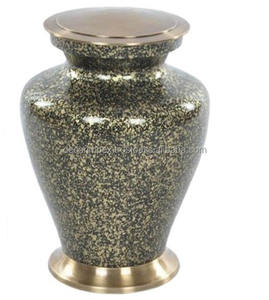 โกศขายร้อนกับธีมทางศาสนาโดยเฉพาะมันเป็นโกศโลหะที่มีการออกแบบมืออธิษฐานบ่อยครั้ง - Product Image 6