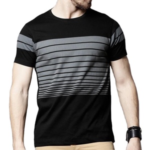 Camiseta estampada de manga corta para hombre, fabricante de ropa directa OEM, 100% algodón, diseño personalizado de alta calidad a la moda, venta al por mayor - Product Image 1