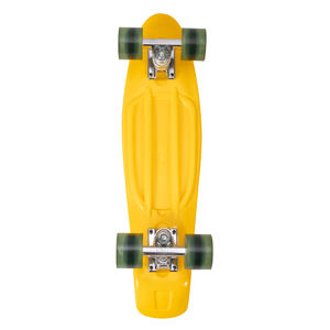 Planche à roulettes gratuite pour enfants, planche à roulettes à 4 roues, lumières LED, étanche, portable, roues de 70 mm, matériau en érable, longboard - Product Image 4