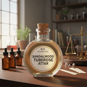 Aceite Base de Sándalo con Aroma Floral Profundo Sandali Tuberose Attar para Perfumistas Artesanales M.K Exports India - Product Image 3