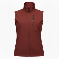 Gilet d'hiver personnalisé à col montant pour homme, chaud et sans manches, idéal pour la randonnée, grande taille, avec fermeture éclair