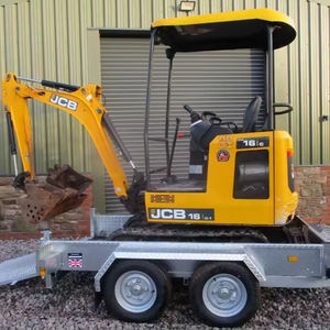 Miniexcavadora Usada Versátil de 3 Toneladas con Brazo Desplazable y Orugas de Goma para Trabajos de Construcción y Servicios Públicos en Espacios Reducidos - Product Image 1