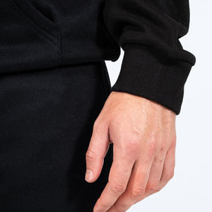 Sweat à capuche personnalisé en gros avec logo, manches longues, en polaire, coupe oversize, respirant, de haute qualité, uni, léger - Product Image 4