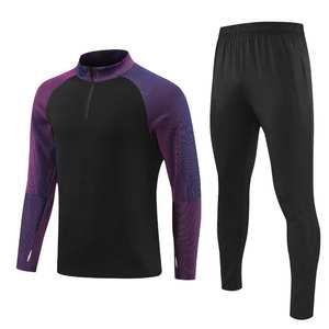 Veste d'entraînement de football pour hommes, survêtement, maillot, uniforme personnalisé, vêtements de sport pour adultes, uniforme de football à manches longues - Product Image 1