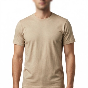 Camiseta de hombre negra 100% algodón, manga corta, cuello redondo, corte regular, estilo casual, tejido jersey, color sólido, precio económico, de BD - Product Image 3