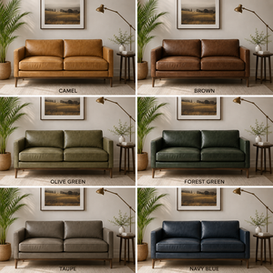 Sofá de 2 Plazas de Alta Gama, Estilo Moderno de Mediados de Siglo, Elegante y Minimalista, para una Sala de Estar Acogedora, Muebles Confortables para Espacios Pequeños - Product Image 6