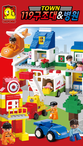Juego de Bloques de Construcción y Minifiguras de Plástico OXFORD para Niños Pequeños, Juego de Imitación para Preescolares de 3 Años o Más, Hecho en Corea - Product Image 2