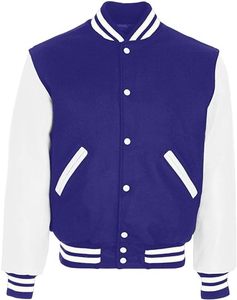 2024 Custom Logo Wool Chenille Stand Baseball Letterman <b>Jackets</b> Men High Vintage Blank Sleeve Varsity <b>Jacket</b> <b>Winter</b> Streetwear - Product Image 4
